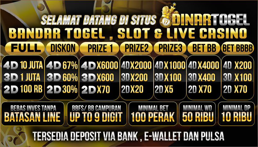 Prediksi Dinar Togel Online HK, SDY, SGP Akurat